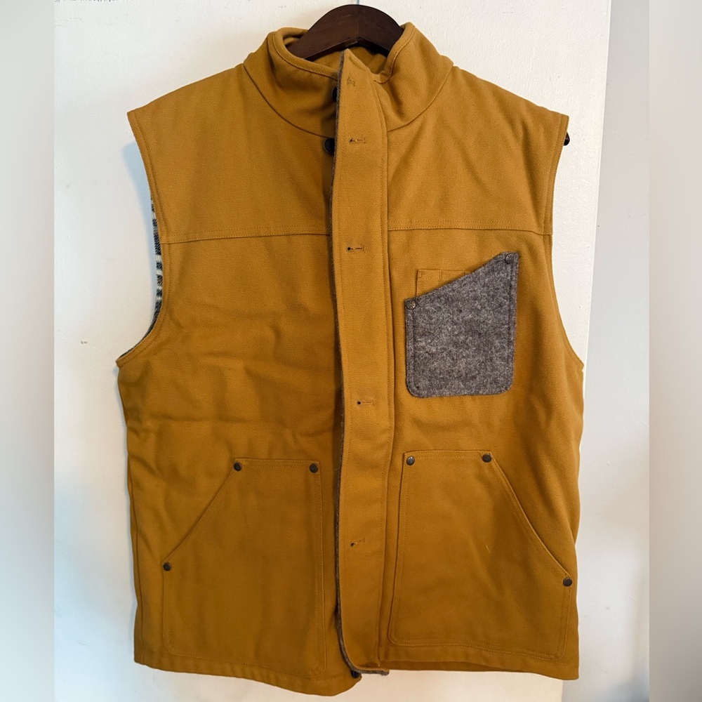 United By Blue Flannel Lined Work Vest